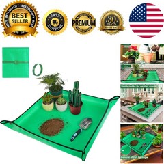 Thickened 27″ Indoor Gardening Mat – Portable and Waterproof Mat for Plant Care