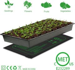 2 Pack 21W Seedling Heat Mat for Seed Starting,10″ X 20.75″ Waterproof Heating P
