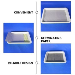 100Sheets Germinating Paper for Plant Sprouting and Trays