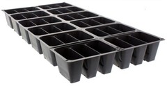 Seed Starting Tray Insert, 360 Long Cells, Growing Supply Propagation = 10 Trays