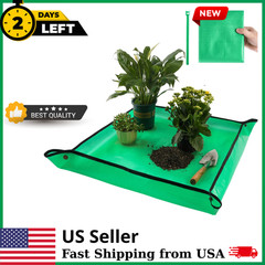 26.8″X26.8″ Repotting Mat for Indoor Plant Transplanting Control Mess Waterproof