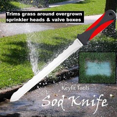 Knife Professional Contractor Grade 304 Stainless Steel Blade Sod Cutter Trim