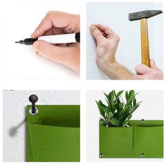 Eco Friendly Felt Wall Planters for Vibrant Indoor and Outdoor Gardens