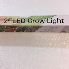 DYMOND boostgro LED Grow Light ~ Full Spectrum ~ Linkable ~ 5000K ~ 2 ft. Black