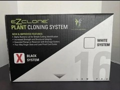 EZCL-BL16-LP-1 Low Pro 16 Hydroponic Cloning System, Black