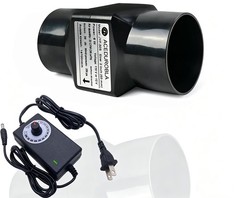 Acedurobla 2 Inch Inline Duct Fan 2 22 Cfm Ventilation System High Efficiency