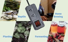 Inkbird Temperature Humidity Controller Heating Smart Thermostat Hydroponics 15A