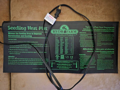 Hydrofarm Seedling Heat Mats – 19.5 in x 9in