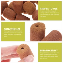 200 Pcs Block Peat Matrix Interior Accessories Pellets Gravel