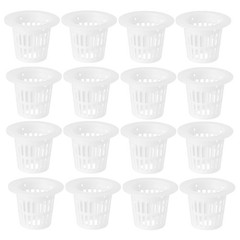 50 Pcs Root Fixer Net Cup Pots Hydroponic Hydroponics Growing Baskets