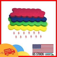 Efficient Clone Machine Collars 1.625 inch – 72 Pack with 12 Colorful Sprayers