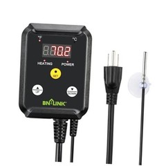 Reptile Thermostat Temperature Controller, Digital Heat Mat Thermostat for