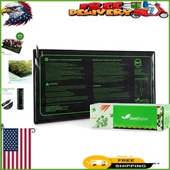 MET Certified Waterproof Seedling Heat Mat – Optimal Germination Tool 10″ x 20″