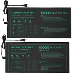 Durable Waterproof Heat Mat 10″x20.75″ for Seed Germination & Indoor Gardening