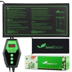 10″ x 20″ MET Certified Seedling Heat Mat and Digital Thermostat Combo Set