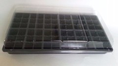 Set of Trays, Humidity Domes, 1206 inserts – 3 PACK – Seed Starting Kit lids
