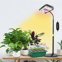LBW Grow Light for Indoor Plants, Full one-head timer, Medium-One Head Timer