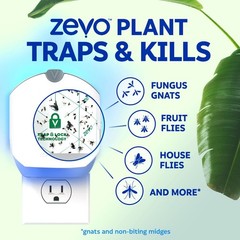 Zevo Plant Starter Kit For Indoor Plants 1Device + 2 Refills