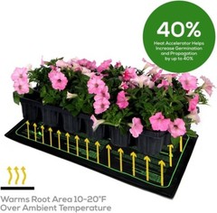 Seedling Heat Mat for Plants Waterproof Germination Pad Indoor Gardening Growth