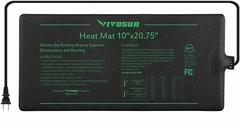 VIVOSUN Seedling Heat Mat 10″x20″ Seed Starter Pad Germination Propagation Clone
