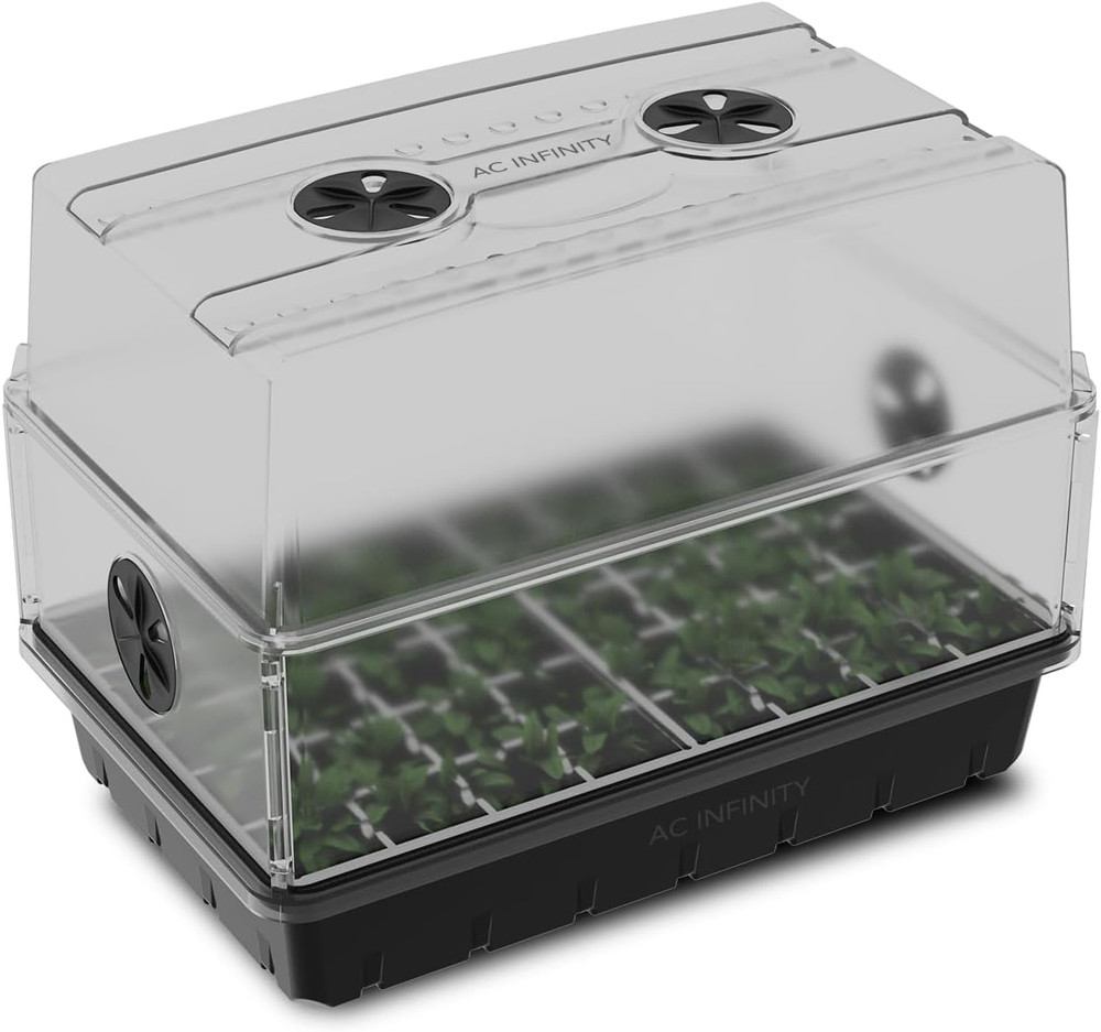AC Infinity Humidity Dome, Heavy-Duty Germination Kit with 3 Mm Thickest Dome, S