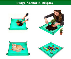 3Packs Repotting Mat, 26.8X26.8 Inch Thickened High Density PE Waterproof | Gard