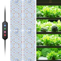 4Panels-36W, 6000K cool white, 3000K warm and 660nm deep red LEDs