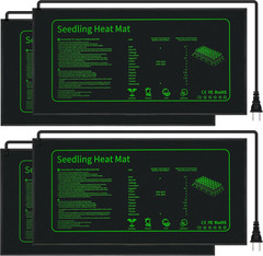 Seedling Heat Mat for Seed Starting,10″ X 20.75″ Waterproof Heating Pad for Indo