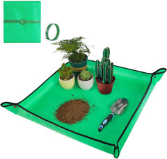 Repotting Mat for Indoor Plant Transplanting and Mess Control 27″X 27″ Thickened