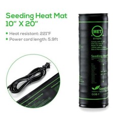 10″x20″ Seed Starting Heat Mat Seed Cloning Heating Pad Garden Outdoor Living US
