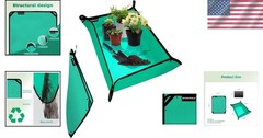 Classic Gardening Mat 39.5 Inch by 31.5 Inch Durable Foldable Potting Solution