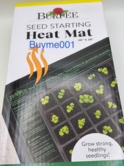 Heat Mat 10” X 20” 17.5 Watts 120 Volt by Burpee Seed Starting Plug In NIB NEW