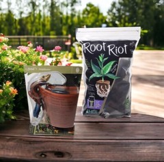 Root Riot Replacement Cubes 50 Cubes + Gecko Sprinkler Garden Accessory DUO LOT