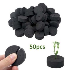 Cloner Foam Garden Clones Premium Inserts For 2 Net Pot, Clone Machines 50pcs