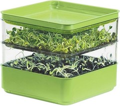 Stackable Seed Sprouter – Year-Round Indoor Gardening – Healthy Snacks – 2 Trays