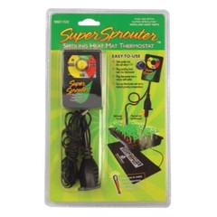 Super Sprouter Seedling Heat Mat Thermostat , Grow Seedlings Faster, NEW