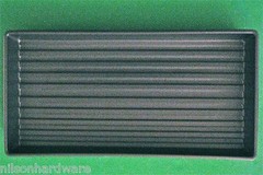 (5)- Black Plastic Solid Bottom Plant Tray Seed Starting Seedling Peat Pot 11×22