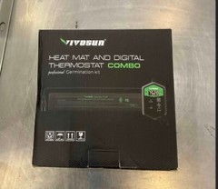 VIVOSUN 3″ X 20″ Seedling Heat Mat and Digital Thermostat Combo Set