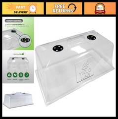 7″ Humidity Vented Propagation Domes – 5 Pack for Seedlings, Germination & Hydro