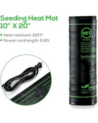 NEW Seedfactor 2-Pack Seedling Heating Mat Home Garden Seed Starter 10″ × 20″