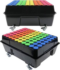 Black 1.625-Inch Cloning Collars with Non-Toxic Design – Ideal for Propagation