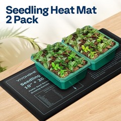 Esterillas térmicas impermeables para plántulas de 20 W, para iniciar semillas