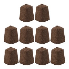 10Pcs Nutrient Peat Blocks for Fast Soilless Plant Growth and Transplanting