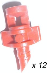 1.625 inch Cloning Collars 72 Pack and 12 Aeroponic Cloner Sprayers for Clone M