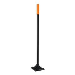 All-Metal 8″ Square Soil Tamper Comfort Rubber Grip Construction Hand Tool