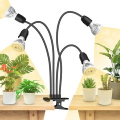 SANSI LED Grow Lights for Indoor Plants, 600W Full Spectrum 40W, Black
