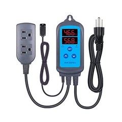 Humidity Controller for Greenhouse – Dual Stage Humidistat, Pre-Wired Outlet, Id