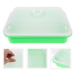 Sprout Tray Germination Plate for Vegetables Nursery Supply Indoor Planting