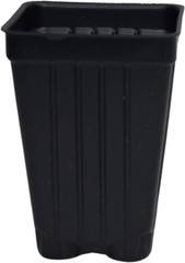 10pcs Small 2.2″ Square Extra Deep 3″ Landmark Nursery Pot – Press Fit