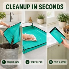 Multi-Purpose Gardening Mat 39.4″ – Waterproof & Foldable for Easy Handling